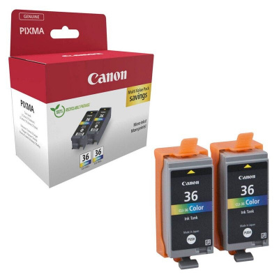 Canon CLI-36 CL color multipack de cartuse originale, 2buc.
