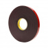 3M VHB 4611-F, 12 mm x 3 m, gri dublă faţă-verso bandă adezivă acrilică, 1,1 mm