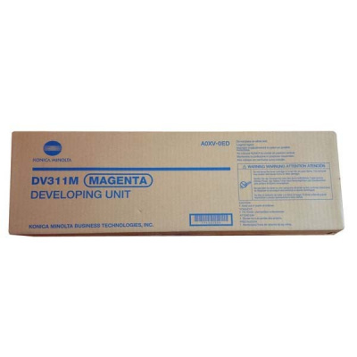 Konica Minolta A0XV0ED purpuriu (magenta) developer original