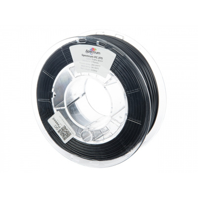 Spectrum 80992 3D filament, PC 275, 1,75mm, 250g, Negru (Traffic black)