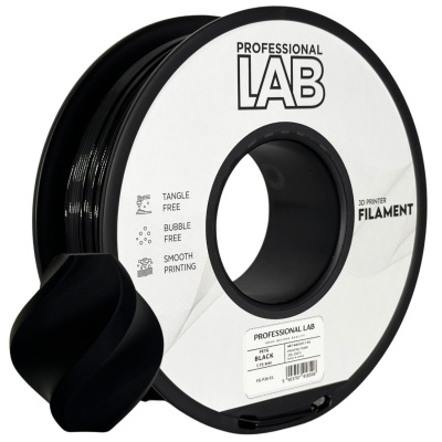 Professional Lab FG-P26-E1, 3D filament, PETG, 1,75mm, 1000g, Negru (Black)