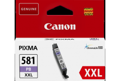 Canon CLI-581PB XXL foto alb (photo blue) cartus original