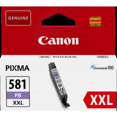 Canon CLI-581PB XXL foto alb (photo blue) cartus original