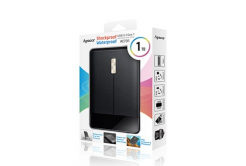 Apacer Hard disk extern, AC731, 2.5", USB 3.0 (3.2 Gen 1), 1TB, AP1TBAC731B-1, negru, roșurezistent la șocuri, rezistent la praf și apă