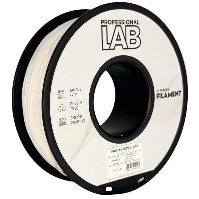 Professional Lab FG-P119-E1, 3D filament, TPU 95A, 1,75mm, 1000g, Alb (White)
