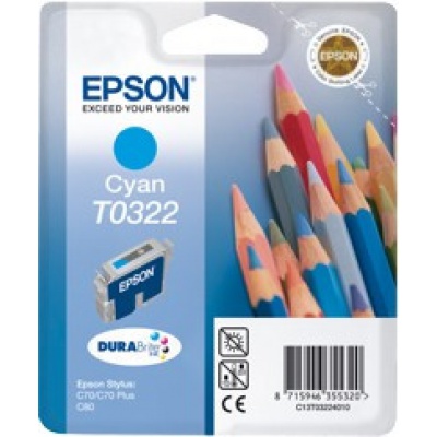 Epson C13T032240 azuriu (cyan) cartus original