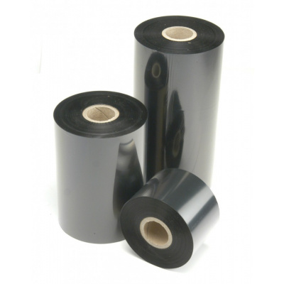 TTR panglica ceara-rasina (wax-resin) 50mm x 360m OUT negru