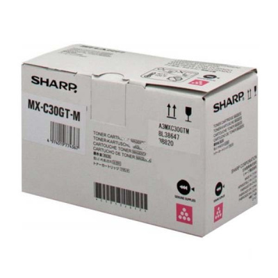 Sharp MX-C30GTM purpuriu (magenta) toner original