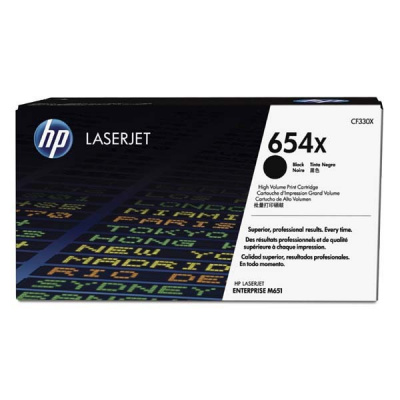 HP 654X CF330X negru (black) toner original