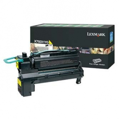 Lexmark X792X1YG galben (yellow) toner original
