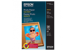 Epson Glossy Photo Paper, hartie foto, lucios, alb, Stylus Color, Photo, Pro, A3, 200 g/m2, 20 buc., C13S042536