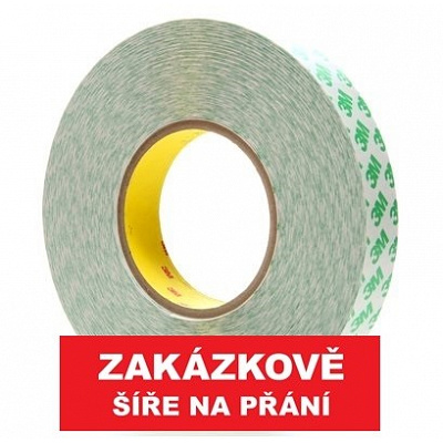 3M 9087 Bandă adezivă dublu-față, grosime 0,26 mm 38 mm x 50 m