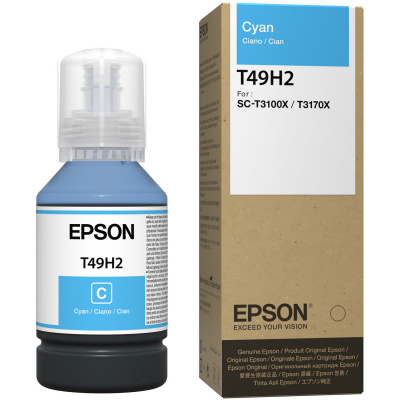 Epson T49H C13T49H20N azurový (cyan) originální inkoustová náplň