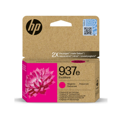 HP 937e 4S6W7NE EvoMore purpuriu (magenta) cartus original