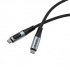 Verbatim 31848 cablu USB, USB C + USB C, 100W, 1.2m, box, negru