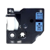 Banda compatibila Dymo 45016, S0720560, 12mm x 7m text negru / fundal albastru
