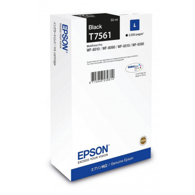 Epson T7561 L C13T75614N negru (black) cartus original