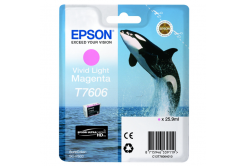 Epson T7606 C13T76064N10 purpuriu deschis (vivid light magenta) cartus original