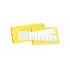 Partex etichete PF-10021KT49, 4,6 x 21 mm, galben-alb, 594 buc., A4, 1 foaie