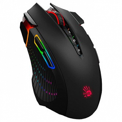 A4Tech Bloody J90S Mouse cu fir, negru, 8000DPI