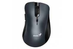 Mouse Fara fir, Genius Ergo 8100S 31030040401, gri metalic, optical, 1600DPI