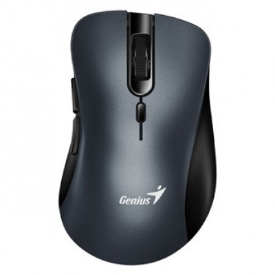 Mouse Fara fir, Genius Ergo 8100S 31030040401, gri metalic, optical, 1600DPI