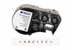 Brady M4C-375-595-WT-BK / 170843, 9.53 mm x 7.62 m, Vinil, text negru / fundal alb