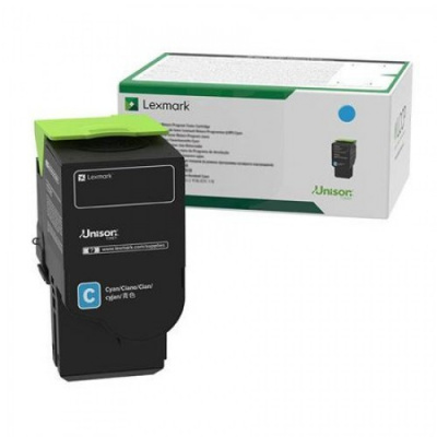 Lexmark 78C2XC0 azuriu (cyan) toner original