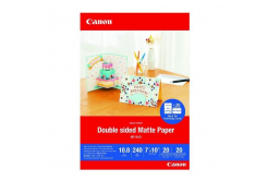 Canon Matte Photo Paper MP-101D 4076C006, 240 g/m2, 7x10cm, 20buc., mat, jet de cerneală, alb, hârtie fotografică