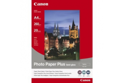 Canon Photo Paper Plus Semi-Glossy 1686B018, 260 g/m2, 8x10", 20x25cm, 20buc., semilucios, satin, alb, hârtie fotografică