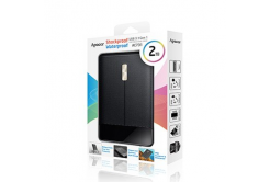 Apacer Hard disk extern, AC731, 2.5", USB 3.0 (3.2 Gen 1), 2TB, AP2TBAC731B-1, negru, roșurezistent la șocuri, rezistent la praf și apă