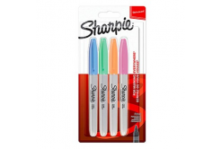 Sharpie 2065402, marker Fine, mix de culori, 4buc., 0.9mm, permanent, blistr