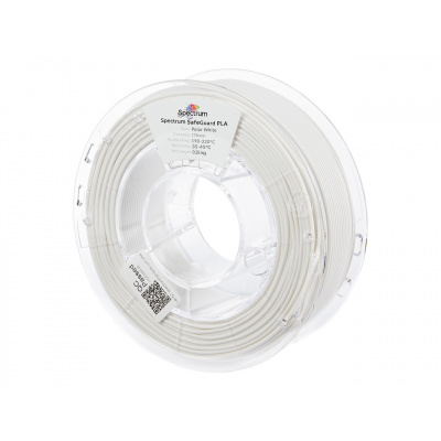 Spectrum 81553 3D filament, SafeGuard PLA, 1,75mm, 250g, Alb (Polar white)