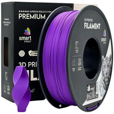 Smart Print FG-S54-E1, 3D filament, PLA+, 1,75mm, 1000g, Mov (Purple)