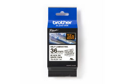 Brother TZ-SL261 / TZe-SL261 Pro Tape, 36mm x 8m, text negru / fundal alb, banda original