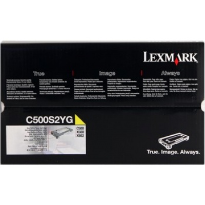 Lexmark C500S2YG galben (yellow) toner original