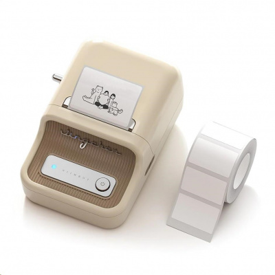 Niimbot Smart B21S 1AC1C171605 imprimantă de etichete, alb + rola etichete
