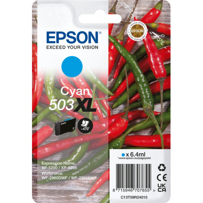 Epson 503XL T09R240 C13T09R24010 azuriu (cyan) cartus original