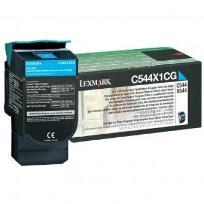 Lexmark C544X1CG azuriu (cyan) toner original