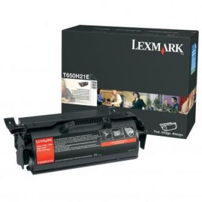 Lexmark T650H21E negru toner original