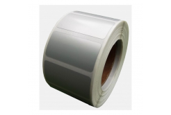 Folie autoadezivă 36x18 mm, 2000buc., argintiu, thermo, rola