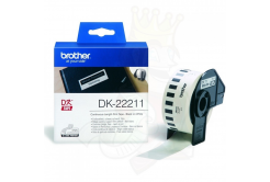Brother DK-22211, 29mm x 15,24m, acoperit cu folie, rolă continuă originală