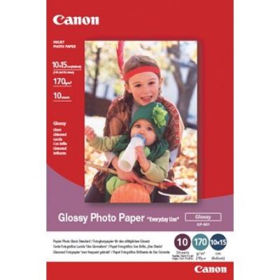 Canon GP-501 Photo paper Everyday Use, hartie foto, lucios, alb, 10x15cm, 4x6", 210 g/m2, 100 buc