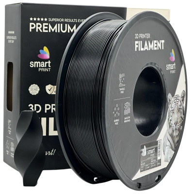 Smart Print FG-S12-E1, 3D filament, HS-PLA, 1,75mm, 1000g, Negru (Black)