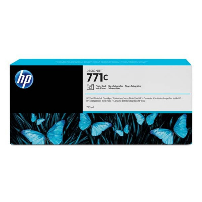 HP 771C B6Y13A foto negru (photo black) cartus original