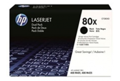 HP 80X CF280XD dualpack negru toner original