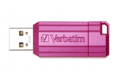 Verbatim 49056 Unitate flash Hi-Speed Store 'n' Go, 32GB, Pinstripe, USB 2.0, Roz aprins