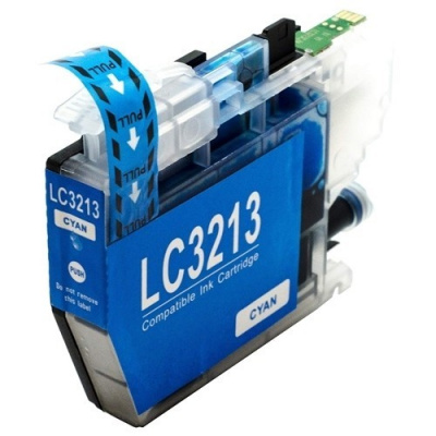 Brother LC-3213 azuriu (cyan) cartus compatibil