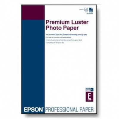 Epson S042123 Premium Luster Photo Paper, hartie foto, lucios, alb, A2, 250 g/m2, 25 buc