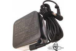 Adaptor original Asus 65W19V (3PIN) (fără cablu de alimentare)